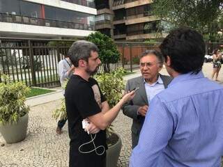 Odilon durante entrevista no Rio de Janeiro. (Foto: Divulgação) 