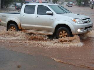 Apesar dos últimos dias chuvosos na Capital, estragos foram registrados principalmente no dia 6.(Foto: João Garrigó)