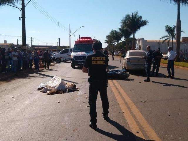Motociclista que morreu ap&oacute;s ser arremessado em colis&atilde;o tinha 50 anos