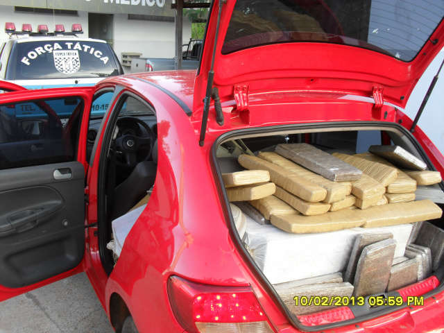  PM apreende mais de 420 quilos de maconha em Jardim