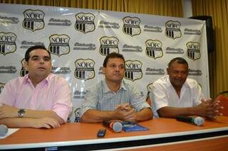 Apresentação do diretor executivo Eduardo Maluf, Américo Ferreira e Rudney Lucas (Foto: Pedro Peralta)
