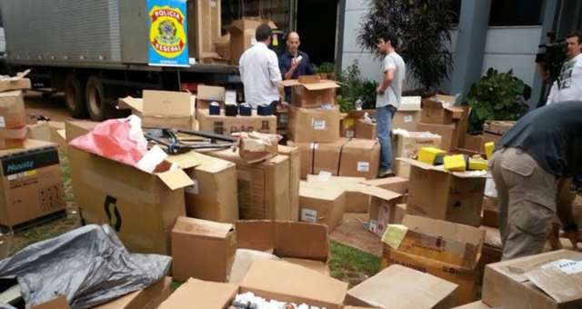 PF far&aacute; mutir&atilde;o para contabilizar contrabando estimado em R$ 30 mi