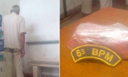 Idoso &eacute; preso ap&oacute;s ser flagrado com droga e documento falso em &ocirc;nibus