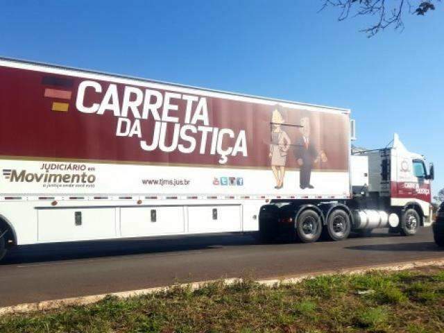 Carreta da Justi&ccedil;a encerra ano em Jate&iacute; e retoma em Para&iacute;so das &Aacute;guas em 2019