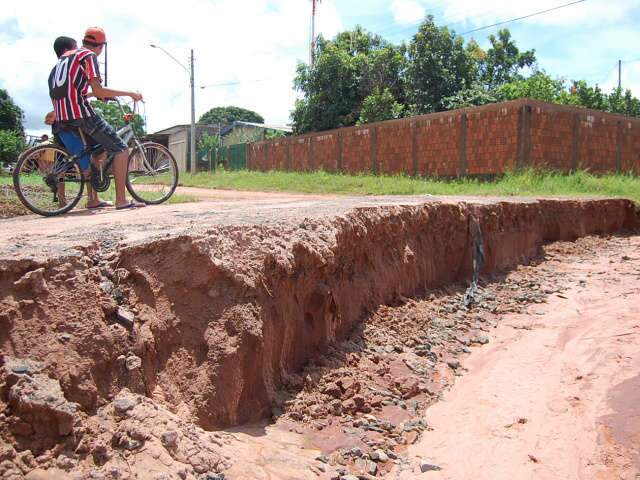  Prefeitura calcula em R$ 45 milh&otilde;es preju&iacute;zo com chuvas em Campo Grande 