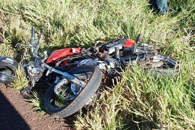  Motociclista de 24 anos morre em acidente envolvendo caminhonete na MS-276
