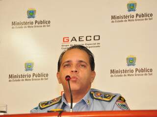 Coronel Davi já anda com escolta por ser comandante da Polícia Militar (Foto: João Garrigó)