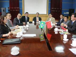 Dados foram revelados durante reunião comercial com chineses, em Pequim (Foto: Divulgação)