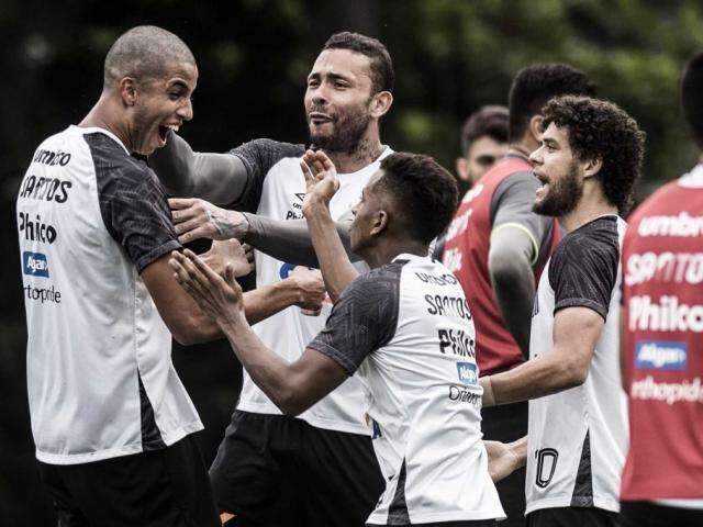 Santos recebe Chapecoense no Pacaembu nesta noite pelo Brasileirão