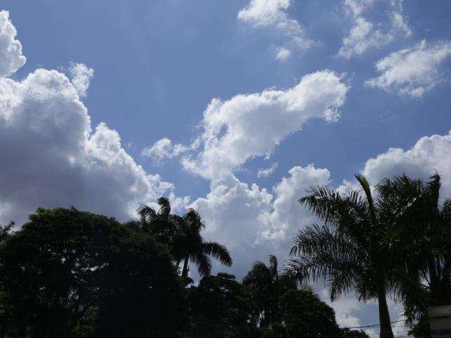 Apesar de chuva, sol predomina e calor aumenta em MS