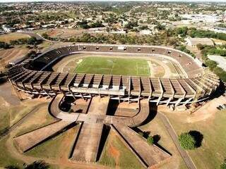 Governo do Estadual aguarda projeto da UFMS para convocar licitações e iniciar a revitalização do estádio. (Foto: UFMS/Divulgação)