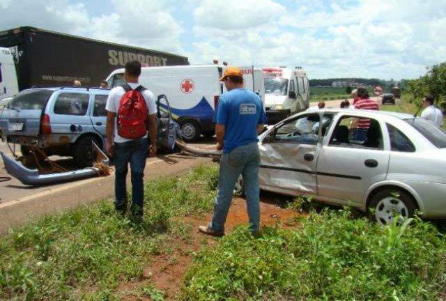  Motorista ferido em acidente com tr&ecirc;s ve&iacute;culos morre na Santa Casa
