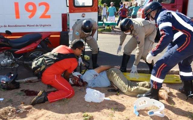 Motociclista morre ao ser atropelado por caminh&atilde;o, em Coxim 