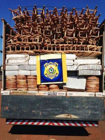 PRF apreende 12 toneladas de maconha na BR-163 