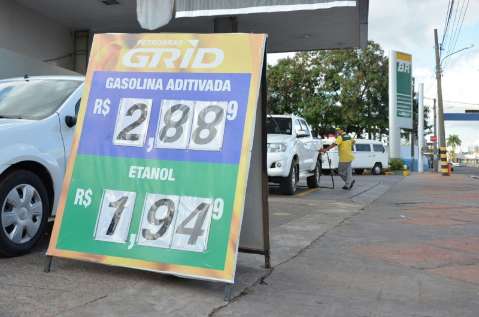 Preço da gasolina em MS é o terceiro mais barato do país, mostra ANP