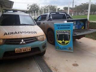 Traficante &quot;fura&quot; bloqueio, mas &eacute; preso com 1,1 tonelada de maconha na BR-375