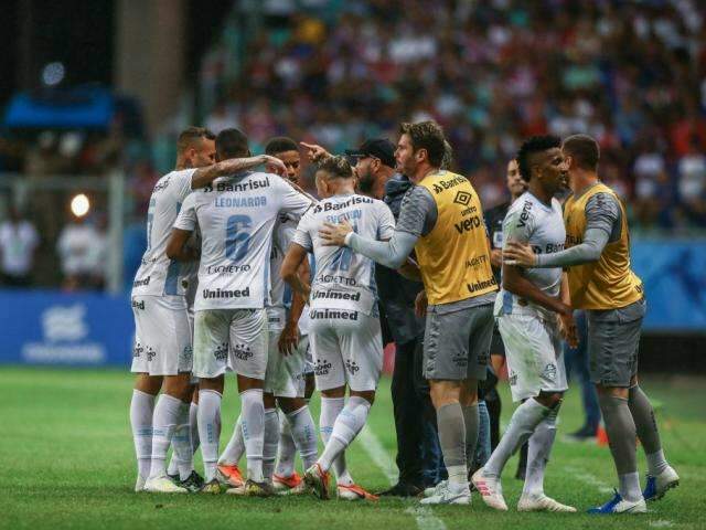 Gr&ecirc;mio faz 1 a 0 sobre o Bahia e garante vaga na semifinal da Copa do Brasil 