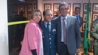 Coronel postou foto após reunião hoje em Brasília (Foto: Arquivo pessoal)