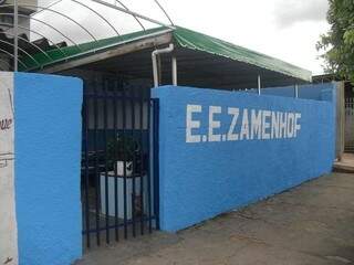 Escola Estadual Zamenhof, uma das unidades que será fechada (Foto: Divulgação)