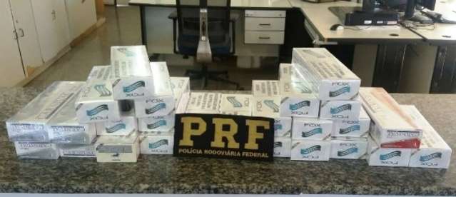 Opera&ccedil;&atilde;o em fronteira apreende US$ 7 mil e cigarros contrabandeados