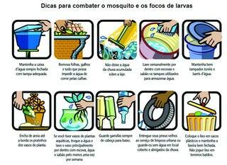 Medidas para combater focos do Aedes são simples. (Foto: Divulgação)