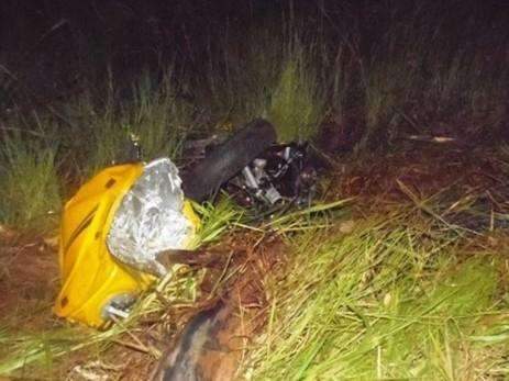  Filho de vice-prefeito morre em acidente de motocicleta na MS-473