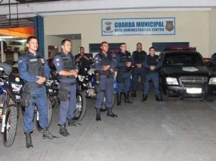 Guardas municipais ganharão adicional noturno de R$ 180 e R$ 312