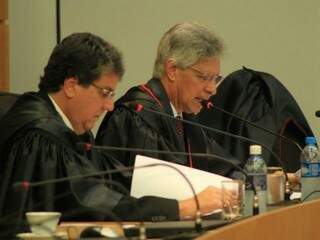 Julgamento condenou Olarte por unanimidade; Bonassini, relator do processo, ao fundo. (Foto: Marina Pacheco)