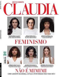 Pauliane estampou a capa da revista Cláudia no mês de março, o mês da mulher (Reprodução)