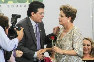 Olarte foi vaiado em evento com a presidente Dilma. (Foto: Marcos Ermínio)