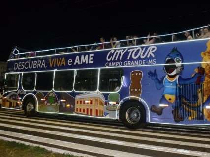 Ônibus do City Tour fará passeio pela cidade em três horários no dia de Natal