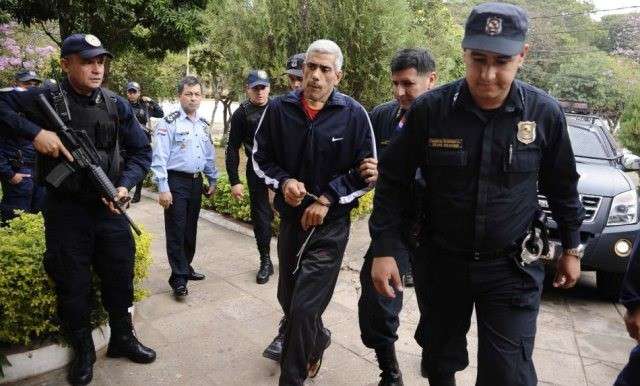 Juiz ordena e pres&iacute;dio de Assun&ccedil;&atilde;o recebe matador de Jorge Rafaat