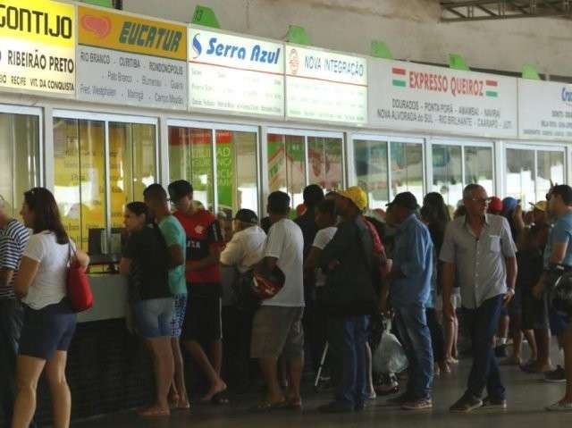 De hoje at&eacute; segunda, 21 mil passageiros devem passar pela rodovi&aacute;ria