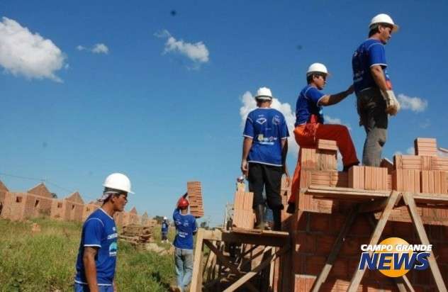 Constru&ccedil;&atilde;o civil se recupera e &eacute; o setor que mais gera empregos em MS