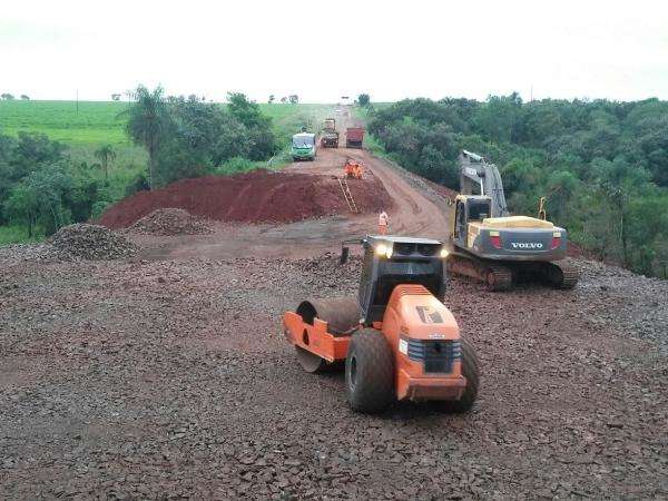 Chuva atrasa obra e trecho da BR-163 segue interditado at&eacute; dia 10