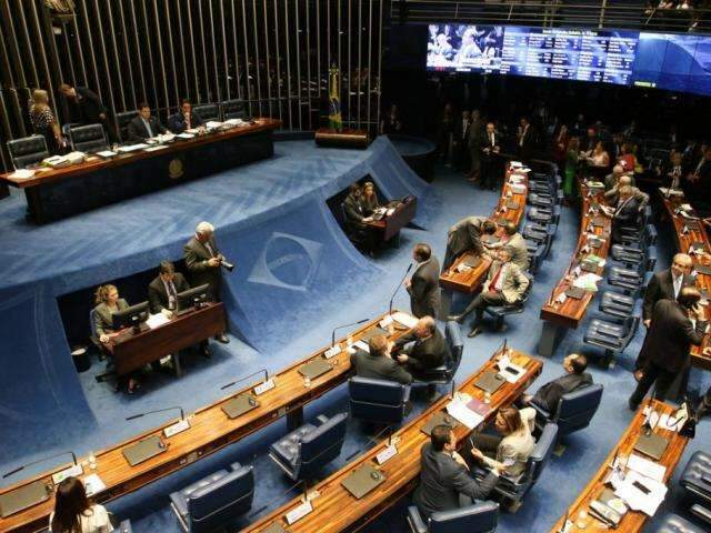 Senado aprova texto-base da reforma da Previd&ecirc;ncia com 3 votos de MS