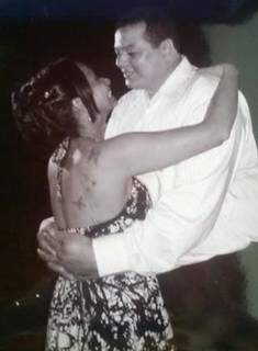 Casados desde dezembro de 2009, foi ali que Jurema realizou o sonho que tinha desde os 13. 