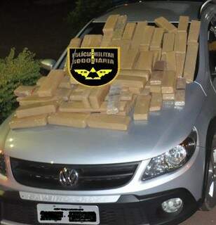 Polícia Militar Rodoviária apreendeu 13,9 toneladas de maconha até outubro. (Foto: Divulgação)