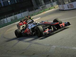 Lewis Hamilton foi o mais rápido do treino classificatório com o tempo de 1min46s362. (Foto: AFP) 