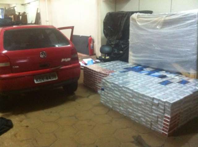 Comboio de contrabandistas de cigarro &eacute; interceptado pela PRF