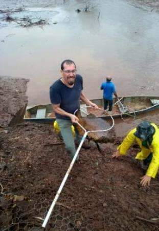 Lago do Parque tinha peixes de at&eacute; 80 cent&iacute;metros e 12 quilos