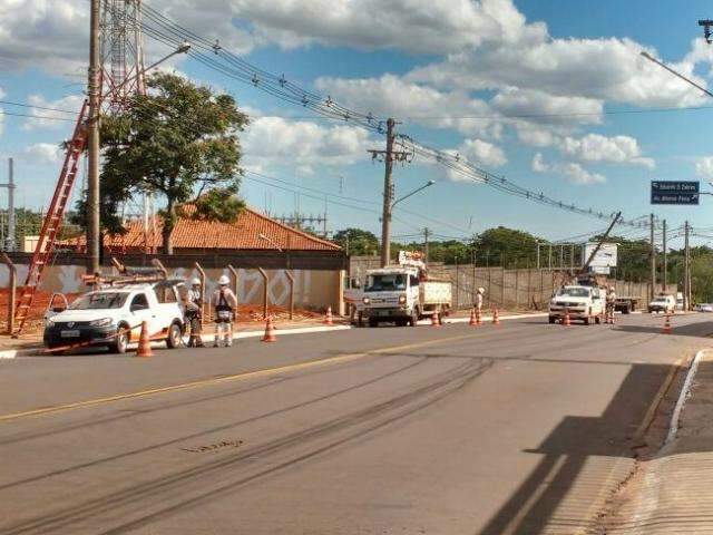 Trecho da Joaquim Murtinho &eacute; liberado ap&oacute;s cinco horas de trabalhos 