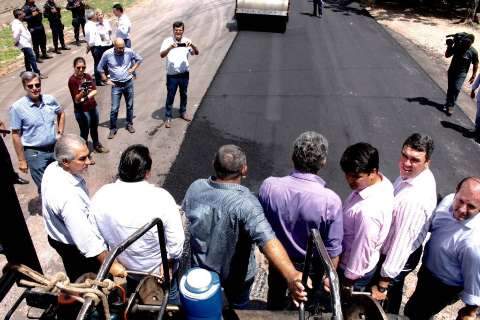 Governo inicia obras de recapeamento de 273 mil metros de asfalto 