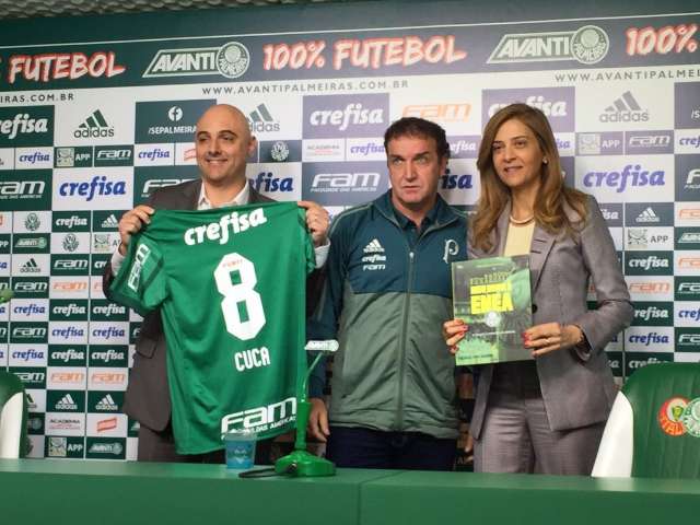 Na volta ao Palmeiras, Cuca diz que precisava de f&eacute;rias com a fam&iacute;lia