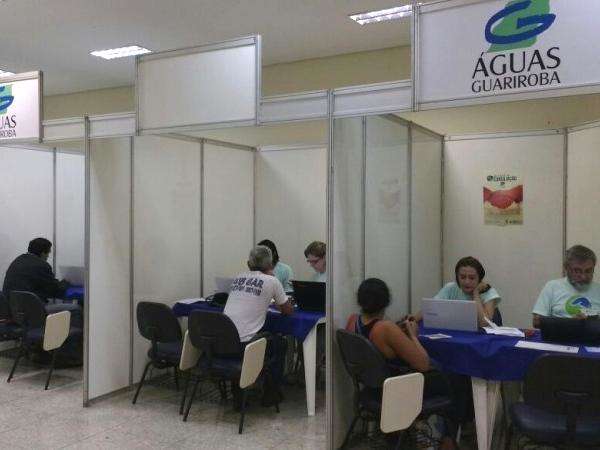 Em dois dias, 230 pessoas renegociam R$ 200 mil em d&iacute;vidas com a &Aacute;guas