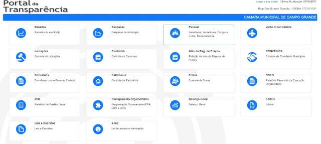 Em busca de &ldquo;total transpar&ecirc;ncia&rdquo;, C&acirc;mara aprimora portal de gastos 