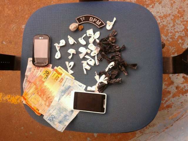 Pol&iacute;cia Militar desmancha "disk-drogas" em Campo Grande