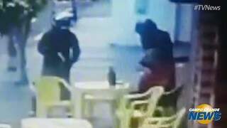 Após câmeras flagrarem assalto a vendedor de jóias, Polícia prende ladrão