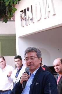 Prefeito Roberto Hashioka, afirma que a Finova vai promover desenvolvimento regional e efetivação de trabalho. (Foto: Divulgação)