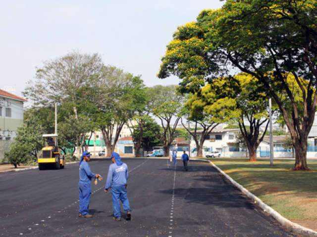  Trecho da Afonso Pena entre avenida Bandeirantes e rua Joaquim Nabuco j&aacute; est&aacute; liberado